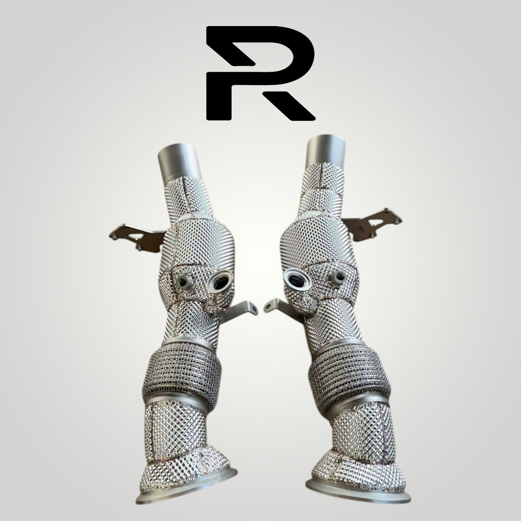 Ferrari 296 GTB Downpipe RP Catless (Kopie)