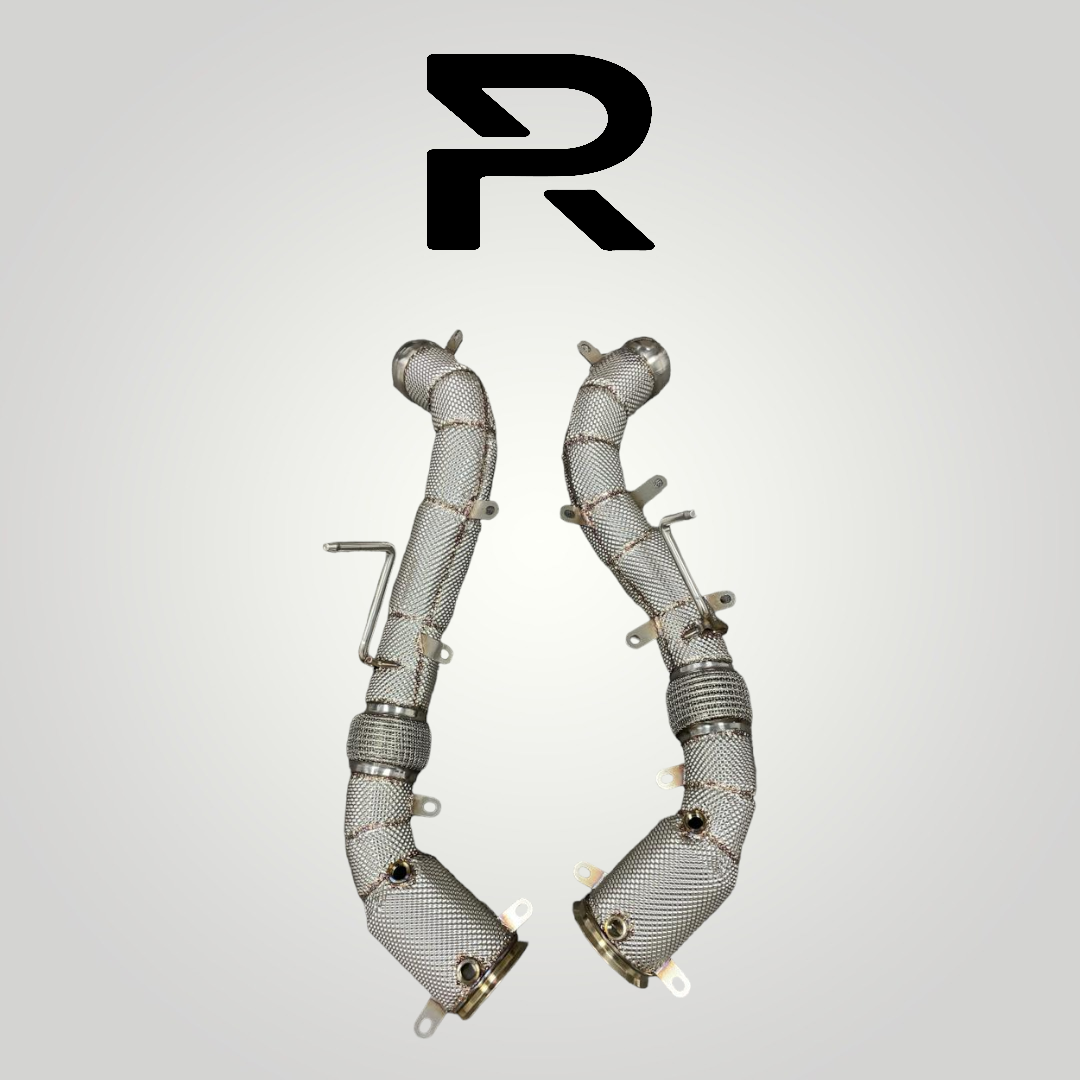 McLaren 650S / 675 LT / MP4 - 12C Downpipe 200 Zellen Katalysator