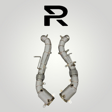 Laden Sie das Bild in den Galerie-Viewer, McLaren 650S / 675 LT / MP4 - 12C Downpipe 200 Zellen Katalysator