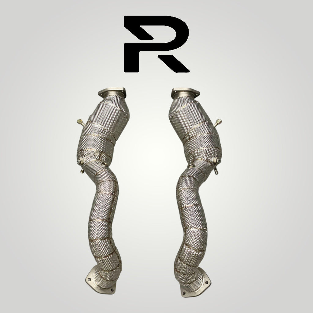 Porsche 718 Cayman GT4/Spyder RS Downpipes Catless RP