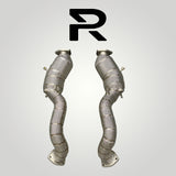 Porsche 718 Cayman GT4/Spyder RS Downpipes Catless RP