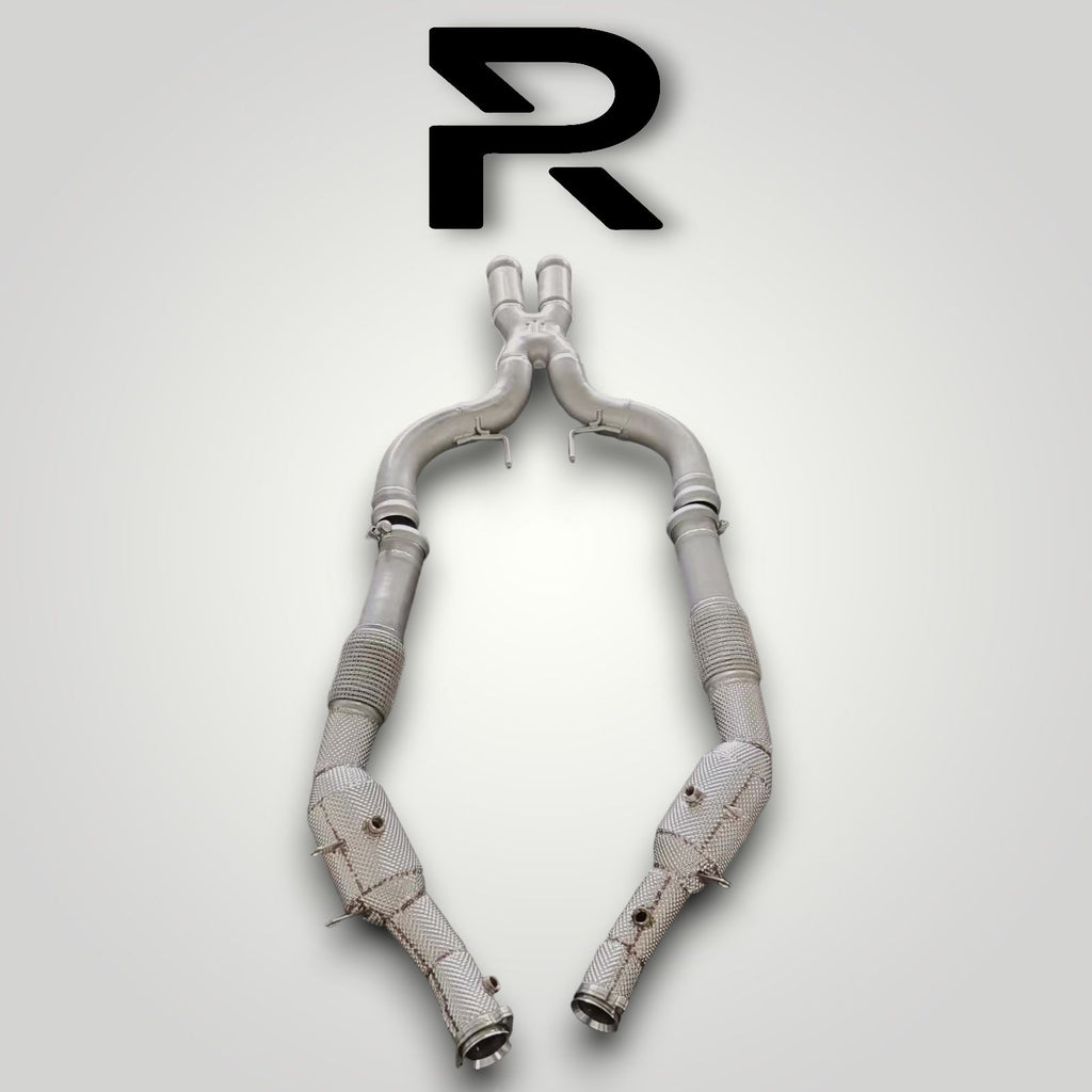 Mercedes Benz E63 S63 AMG W222/C217 Downpipe 200 Zellen Katalysator 5.5T RP