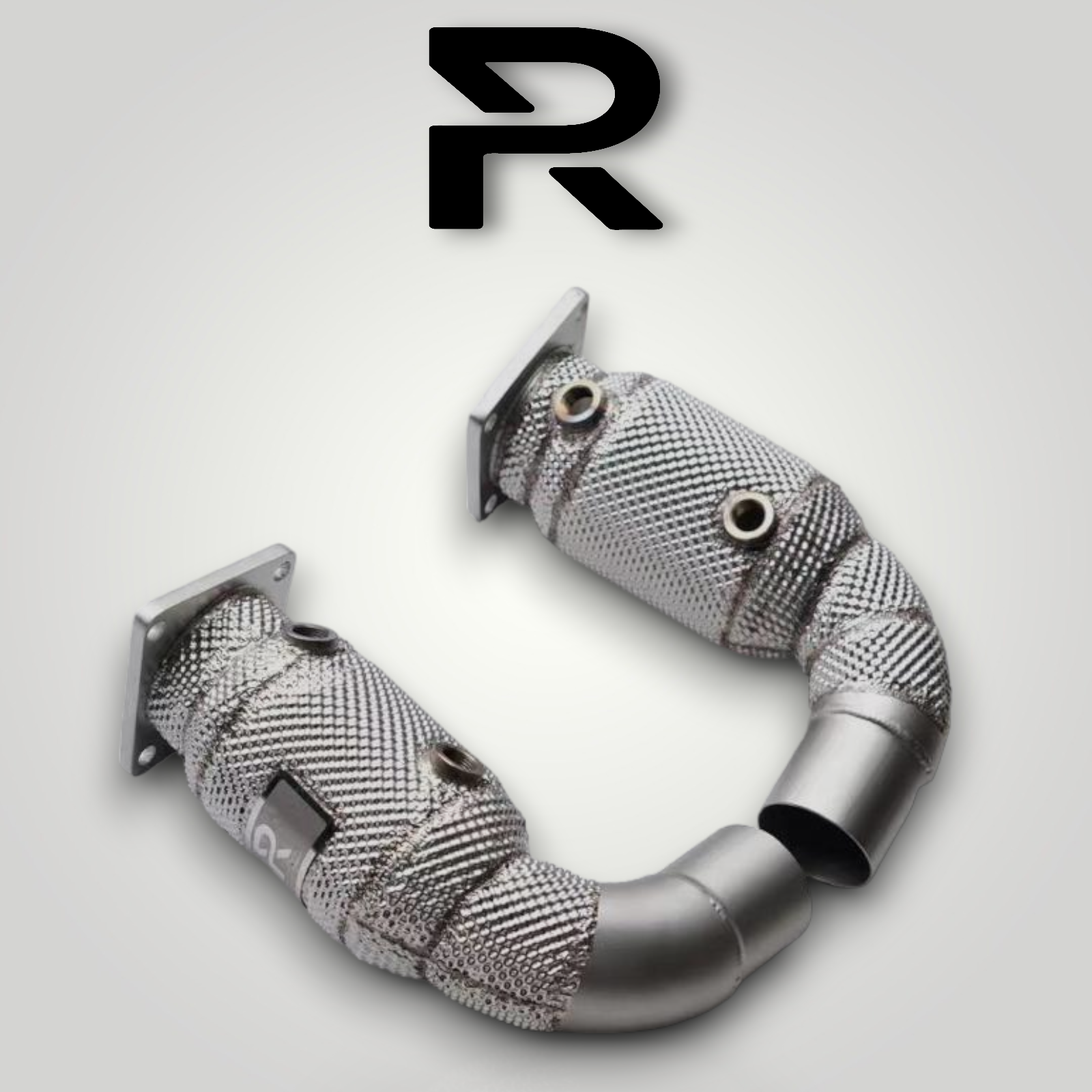 Porsche 991.1 / 991.2 / 911 Turbo / Turbo S Downpipe 200 Zellen Katalysator RP