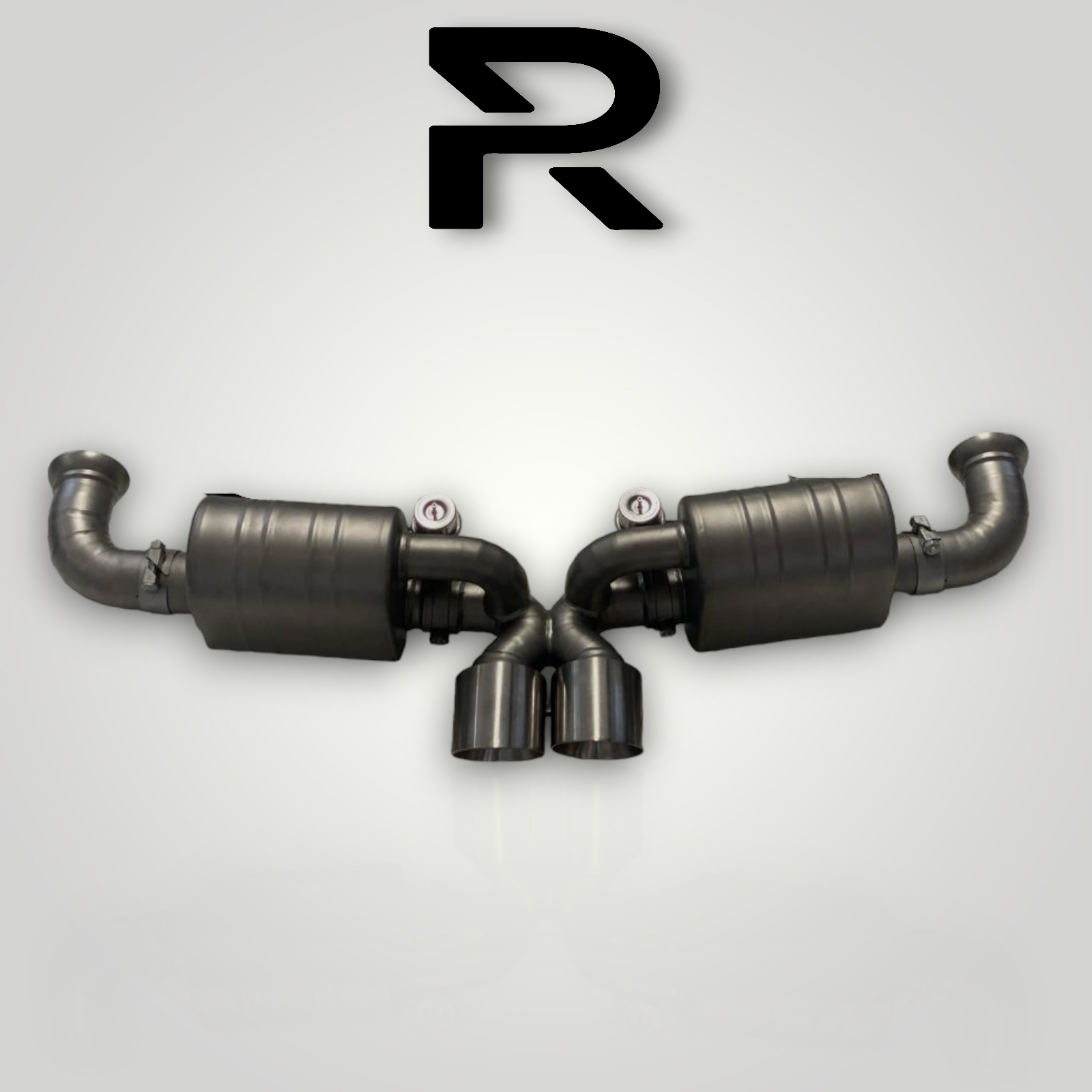 PORSCHE 991 / 991.2 (911) GT3 / GT3 RS titanium flap exhaust system