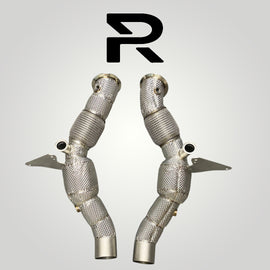 Ferrari F8 Tributo/ Spider Downpipe Catless RP