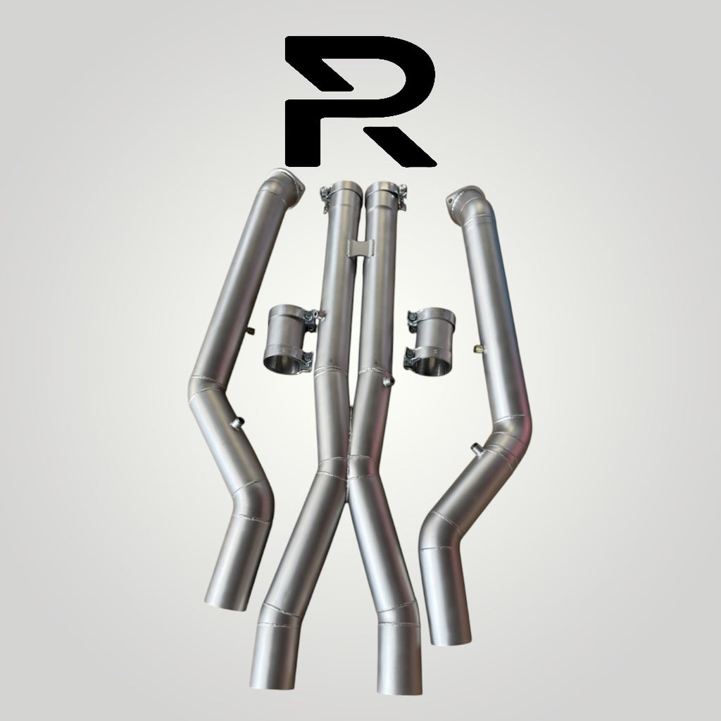 BMW M5 G90 G99 M5 (Touring) S68 Link Pipe Midpipe OPF Delete RP