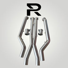 Laden Sie das Bild in den Galerie-Viewer, BMW M5 G90 G99 M5 (Touring) S68 Link Pipe Midpipe OPF Delete RP