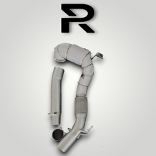Load image into Gallery viewer, VW Golf 8 MK8 GTI / Clubsport Downpipe 200 Zellen Katalysator RP