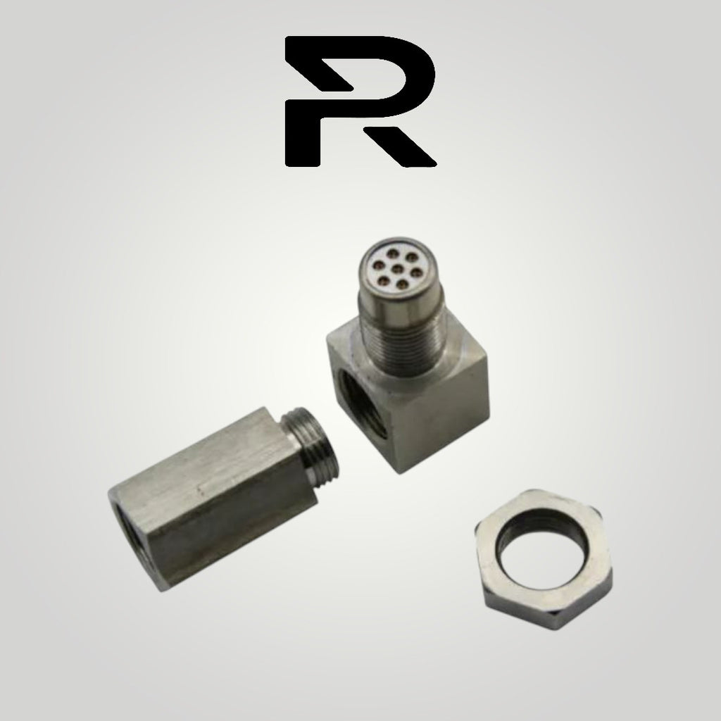 Lambdasonden Eliminator / Spacer inkl. Metallkat 90°