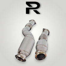 Laden Sie das Bild in den Galerie-Viewer, BMW M3 G80 M4 G82 X3M F97 X4M F98 3.0T S58 Downpipe Catless RP