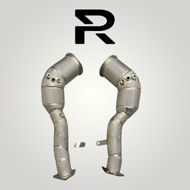 Porsche Macan GTS / Turbo S 2.9T EA839 200 Zellen Katalysator Downpipe  RP