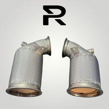 Load image into Gallery viewer, Porsche 971 Panamera Turbo 4.0T Catless OPF Delete Downpipe RP