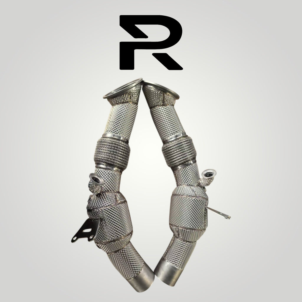 Ferrari SF90 Downpipe RP Catless