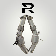 Laden Sie das Bild in den Galerie-Viewer, Ferrari SF90 Downpipe RP Catless