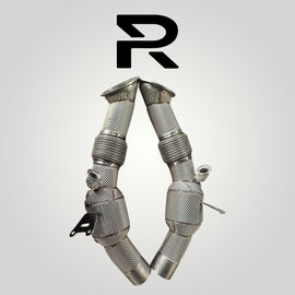 Ferrari SF90 Downpipe RP Catless