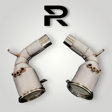 Laden Sie das Bild in den Galerie-Viewer, Porsche 992 911 Carrera/  Turbo / Turbo S Downpipe 200 Zellen Katalysator RP