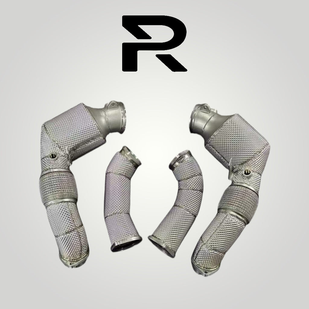 BMW  X5 / X6M F95 / F96 S68 Downpipe 2024- Catless RP LCI
