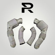 Laden Sie das Bild in den Galerie-Viewer, BMW  X5 / X6M F95 / F96 S68 Downpipe 2024- Catless RP LCI