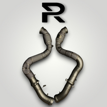 Laden Sie das Bild in den Galerie-Viewer, Mercedes C63 / C63S  S205 / W205 AMG Downpipe 200 Zellen Katalysator