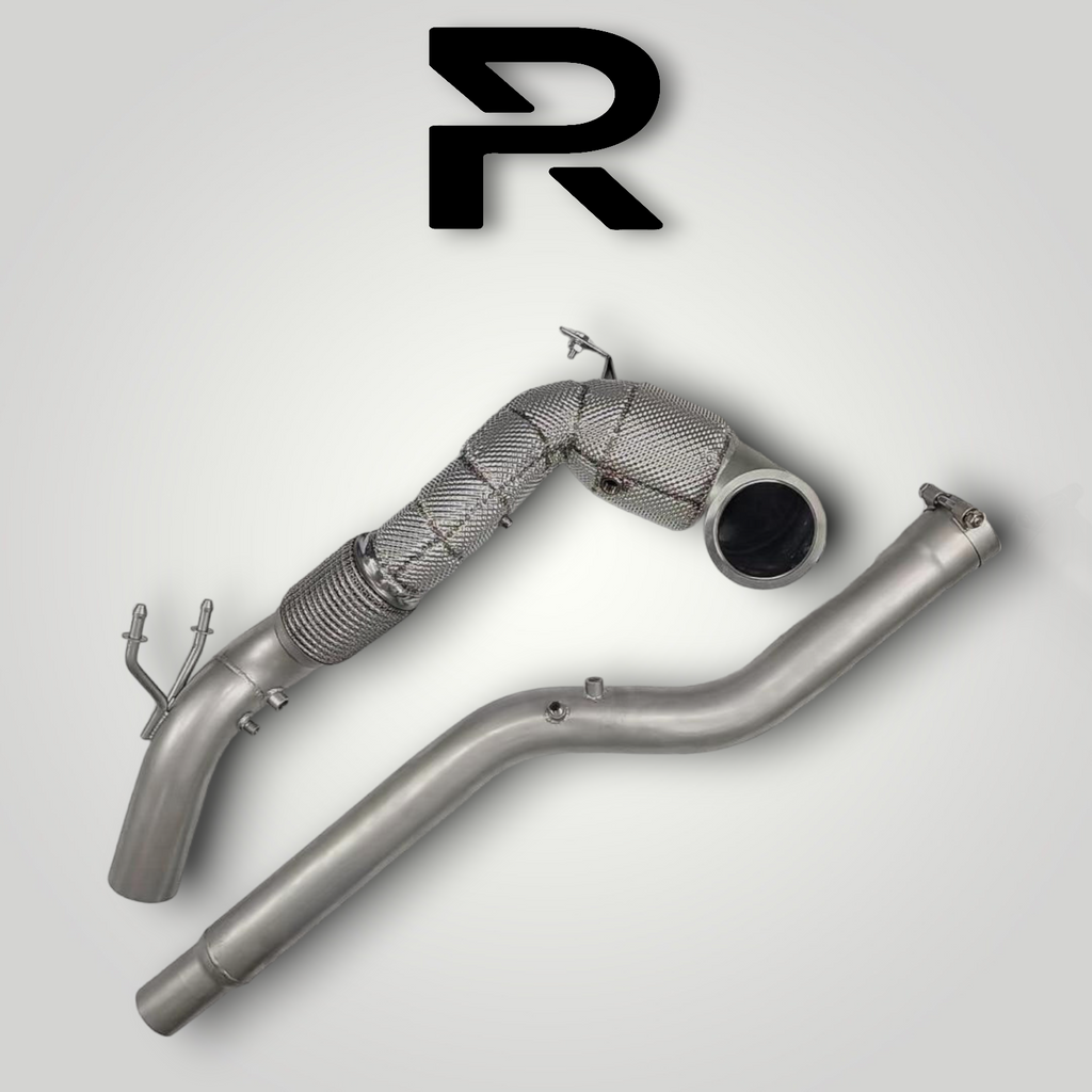 VW Golf 8 MK8 R Downpipe Catless RP
