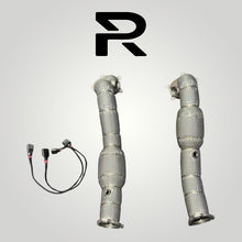 Laden Sie das Bild in den Galerie-Viewer, Audi  S6 / RS6 / S7 / RS7 / A8 4G C7 4.0T Downpipe 200 Zellen Kat RP
